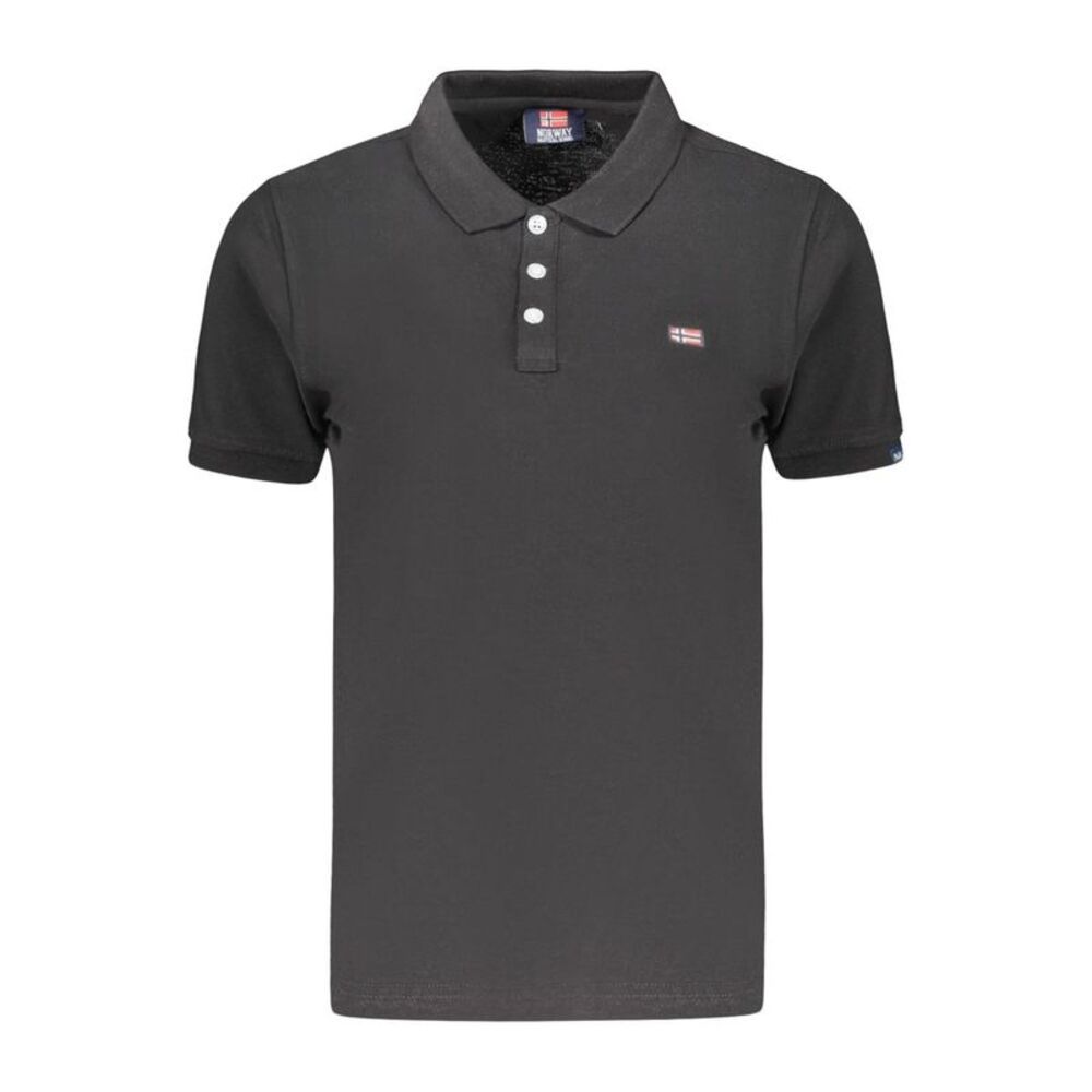 Norway 1963 Black Cotton Women's Polo Women's Shirt